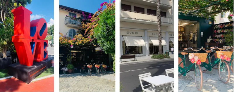 Forte dei Marmi Montage