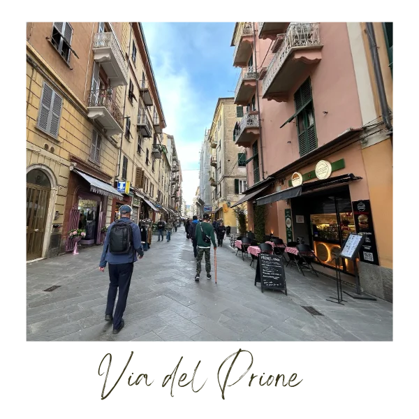La Spezia Via del Prione (one of the main pedestrian streets)