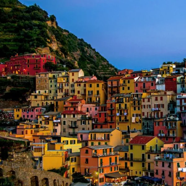 Manarola at dusk