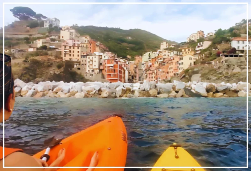 Kayaking at Riomaggiore
