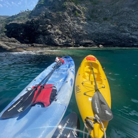 Kayaking in Riomaggiore