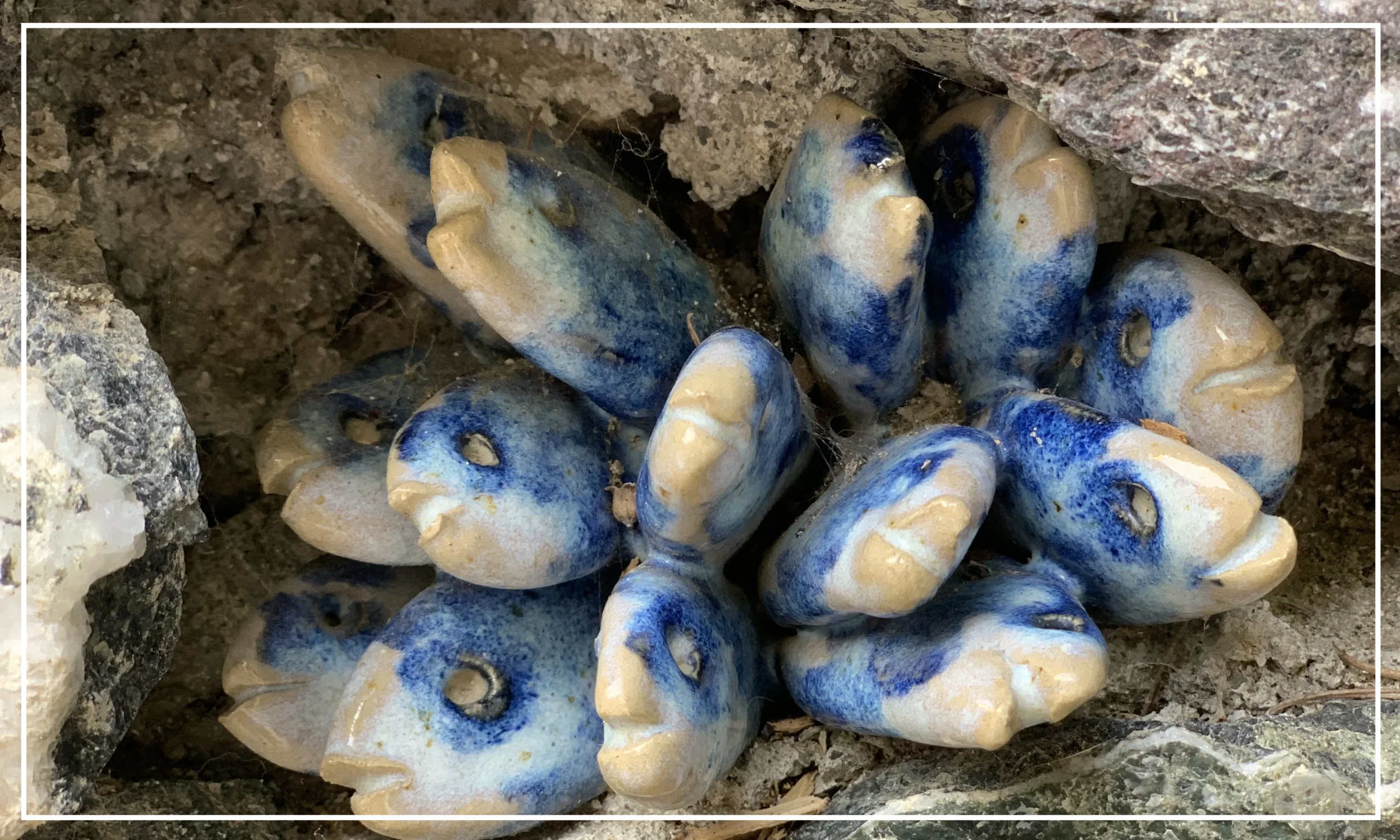 Fish ceramic street art in Monterosso old town