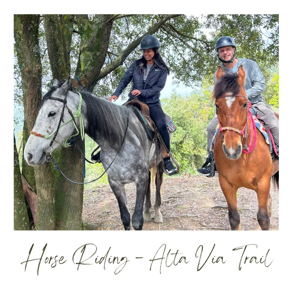 Horse Riding - Near Monterosso Alta Via Trail