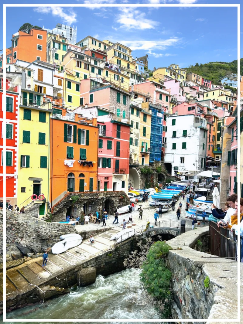 Riomaggiore harbor - Iconic Cinque Terre