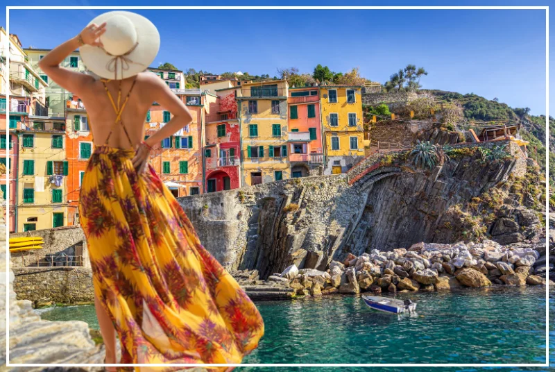 An Instagram Influencer in Cinque Terre