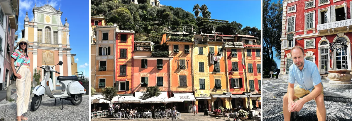 Portofino and Santa Margherita historic buildings