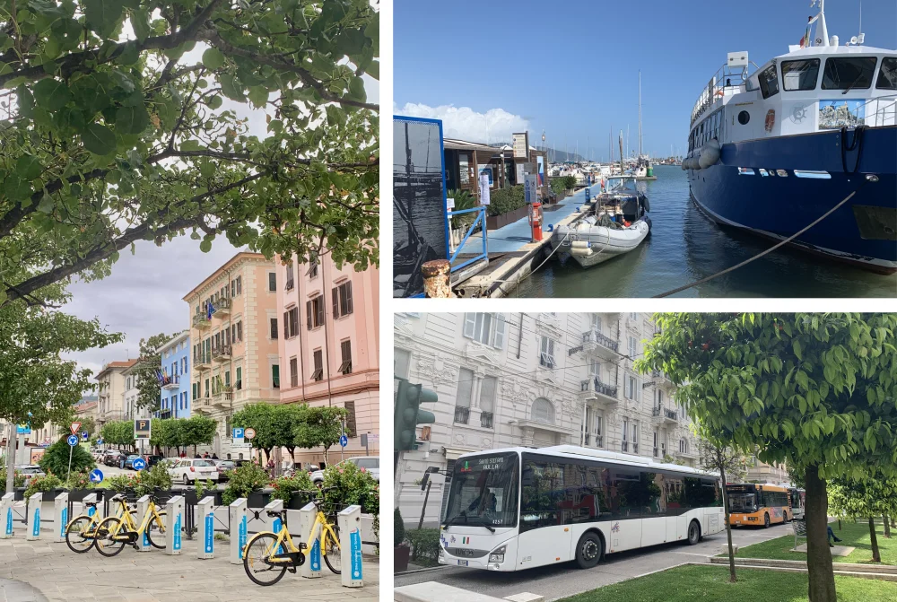 Public transport options in La Spezia