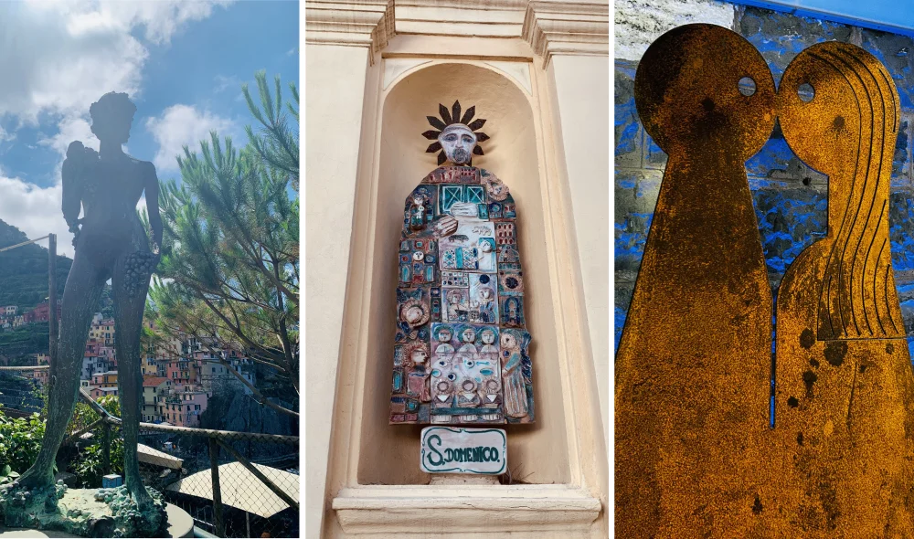 Free art around Cinque Terre