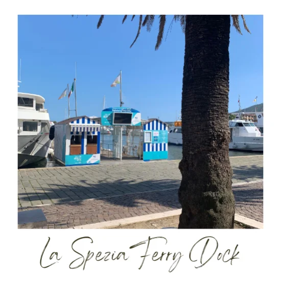 La Spezia Ferry Ticket Booth