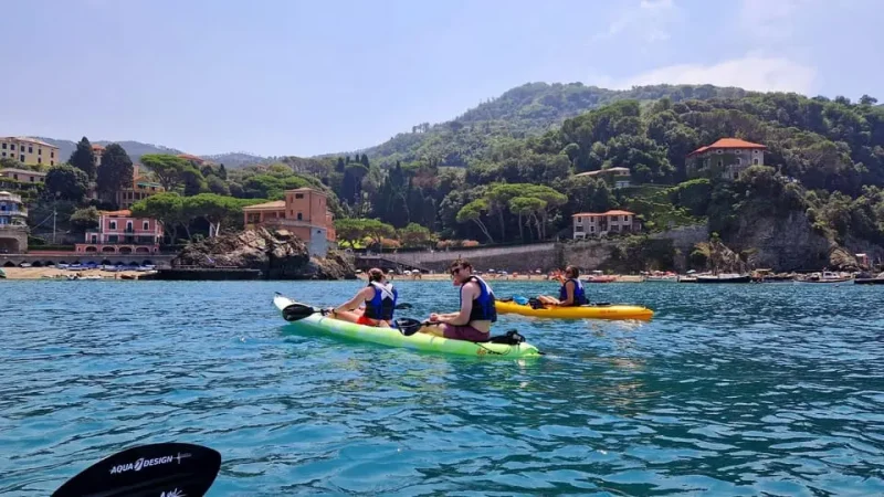 Levanto : Excursion en kayak et plongée avec masque et tuba avec un écologiste marin !
