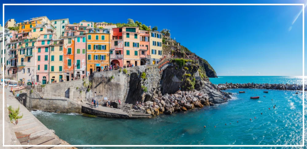 Riomaggiore Beach and Harbor