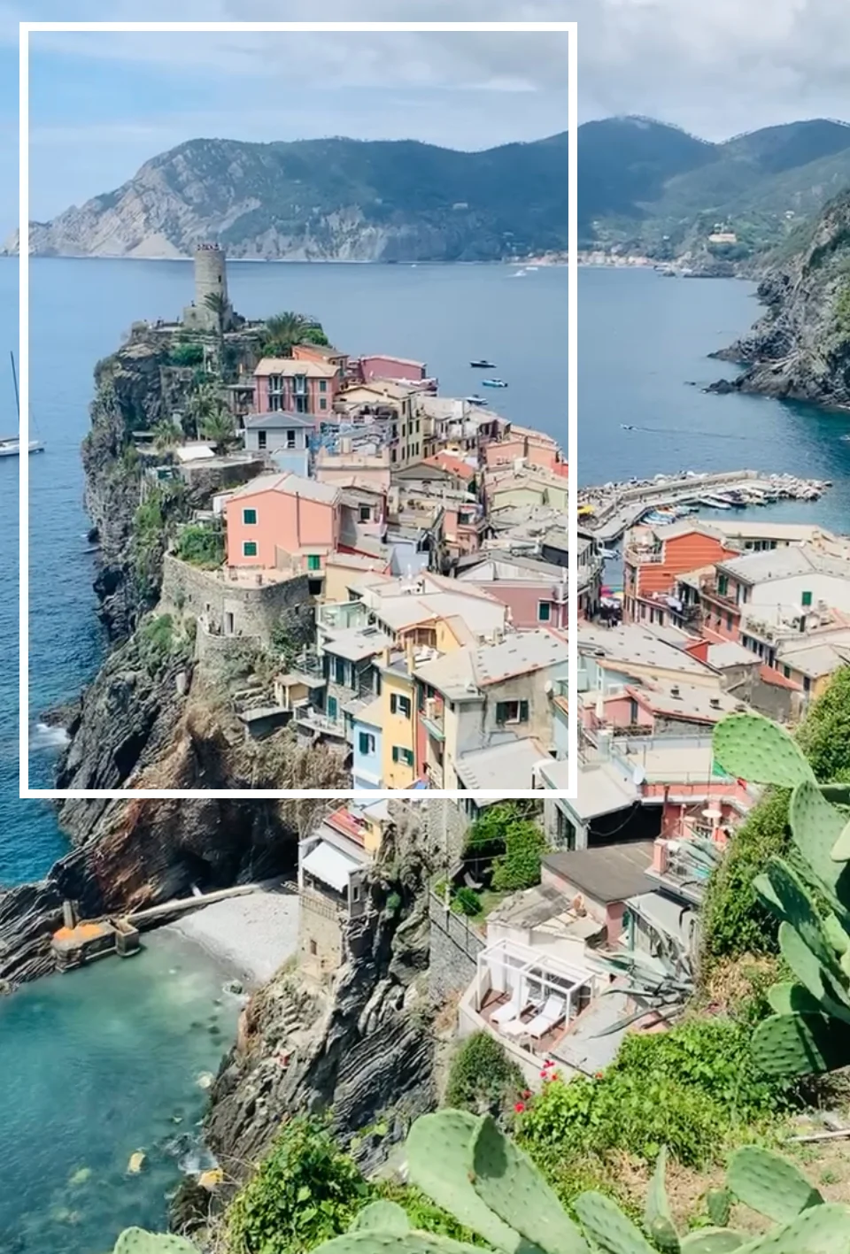 Vernazza - Doria Castle and Belfort Tower