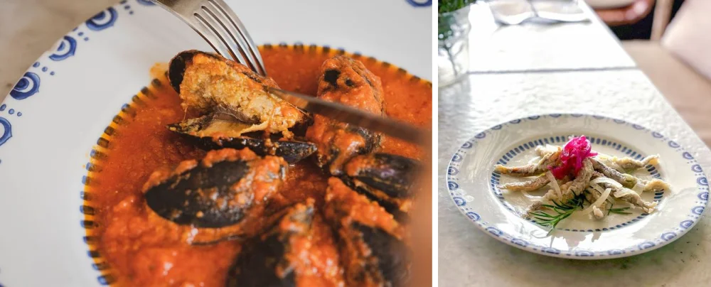 Food in Cinque Terre - Typical Seafood Dishes